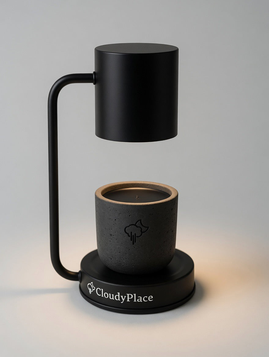 Set lampe chauffe-bougie avec OSCAR Luxury (Serendipity)
