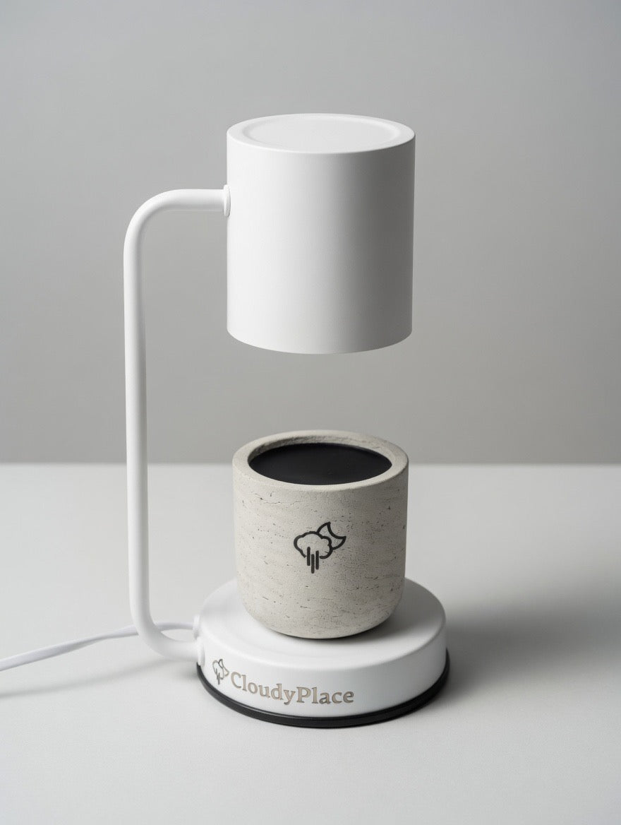 Set lampe chauffe-bougie avec OSCAR Luxury (Serendipity)